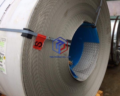 CUỘN INOX BỀ MẶT GÂN 304/316/201