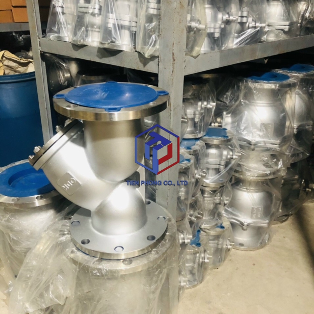 Y LỌC MẶT BÍCH 10K INOX