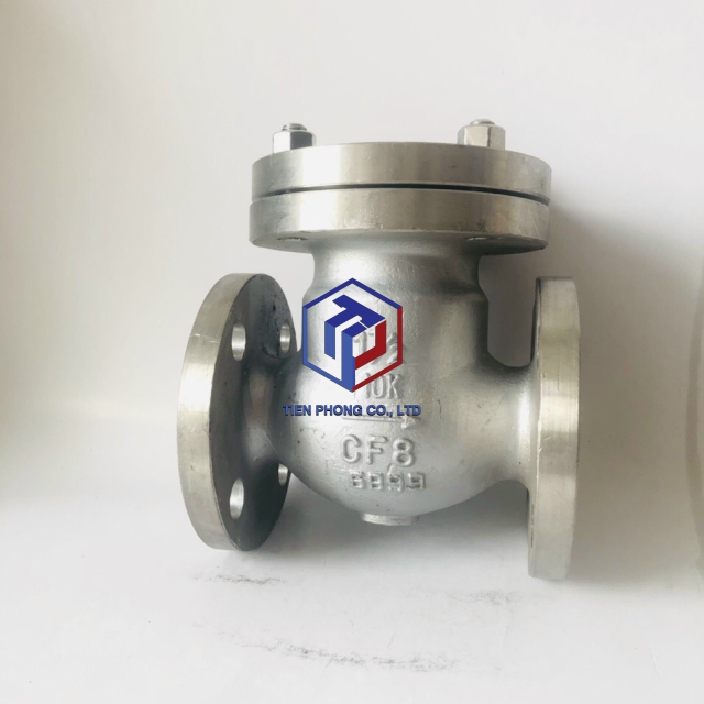 VAN MỘT CHIỀU MẶT BÍCH INOX 